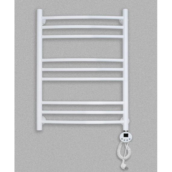 Полотенцесушитель электрический Domoterm Калипсо БЕЛ П9 500х700 мм ER, белый - фото 3