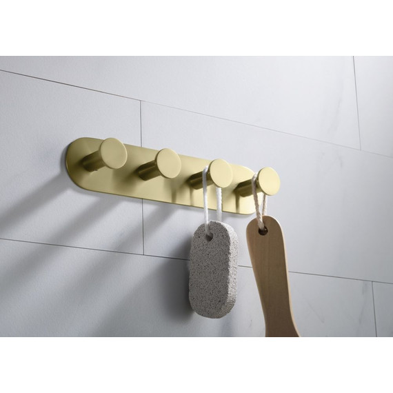 Набор крючков Timo Saona 13015/17, цвет золото матовое - фото 3