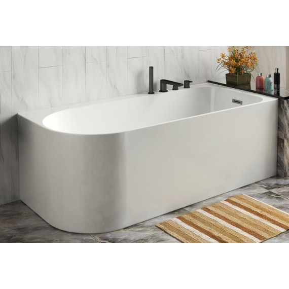 Ванна акриловая Azario Luton 170x80 см R LUT17080 с каркасом - фото 6