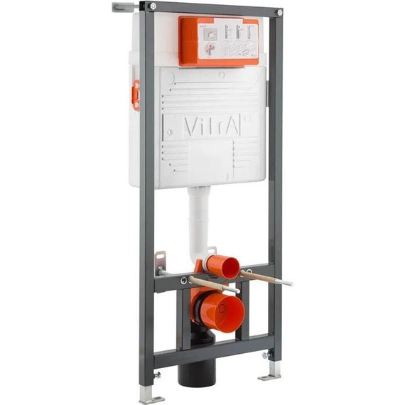 Инсталляция с подвесным унитазом Vitra Metropole Rim-Ex 9820B003-7201 - фото 5