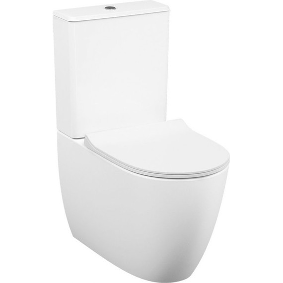 Унитаз-компакт Vitra Sento Rim-ex 9830B003-7203, с крышкой микролифт - фото 