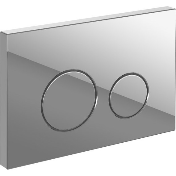 Кнопка смыва Cersanit Twins A63523, хром глянцевый - фото 2