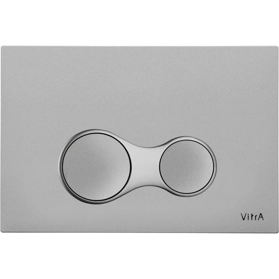 Кнопка смыва Vitra Sirius 740-0486, хром матовый - фото 