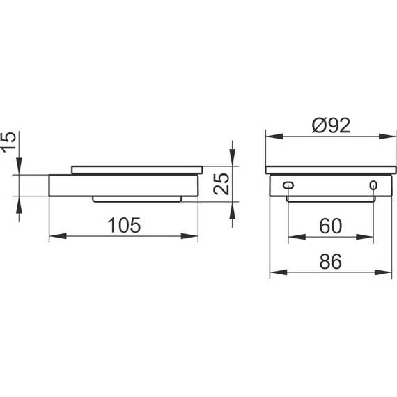 Мыльница Keuco Edition 90 19155019000 - фото 11