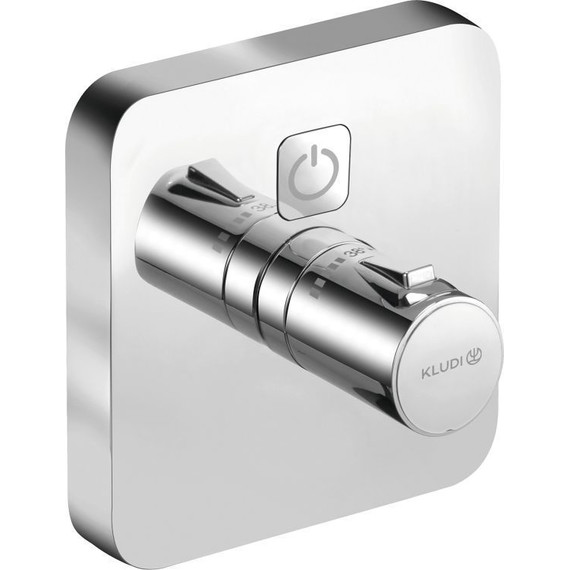Смеситель для душа с термостатом Kludi Push 389010538 - фото 