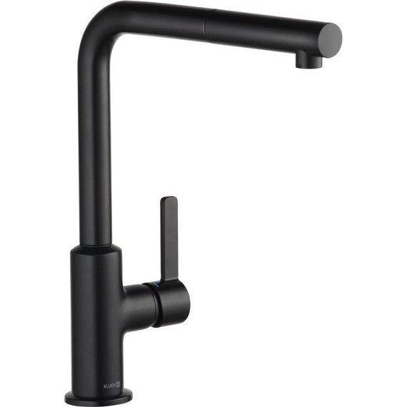 Смеситель для кухни Kludi L-INE 408513975, черный матовый - фото 
