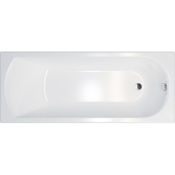 Ванна акриловая Тритон Дюна 160х70 см с каркасом, Размер - мм: 1600х700 - фото 