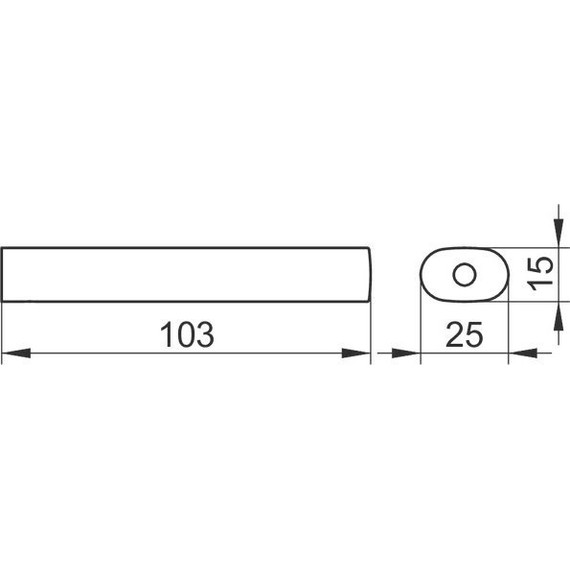 Держатель для туалетной бумаги Keuco Edition 400 11563130000, цвет хром чёрный - фото 2