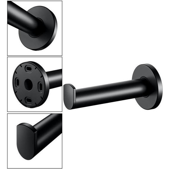 Держатель для туалетной бумаги Keuco Plan 14963370000, цвет чёрный матовый - фото 11