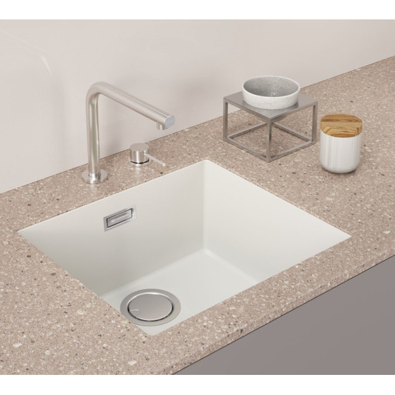 Кухонная мойка Omoikiri Yamakawa 55-U/I WH 4993783, белый, Цвет производителя: белый - фото 2