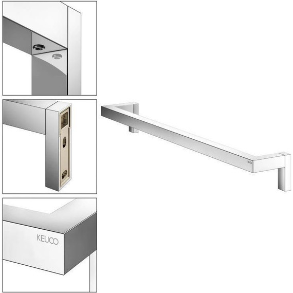 Полотенцедержатель Keuco Edition 90 56 см 19101010600 - фото 8