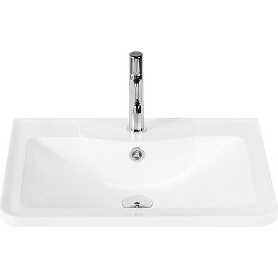 Тумба подвесная с раковиной BelBagno ALBANO-700-2C-SO-RR 70 см, Rovere Rustico, Цвет фасада: Rovere Rustico - фото 3