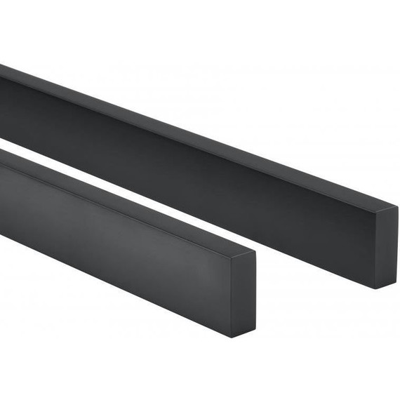 Полотенцедержатель Keuco Edition 11 11118130000, цвет хром чёрный - фото 2