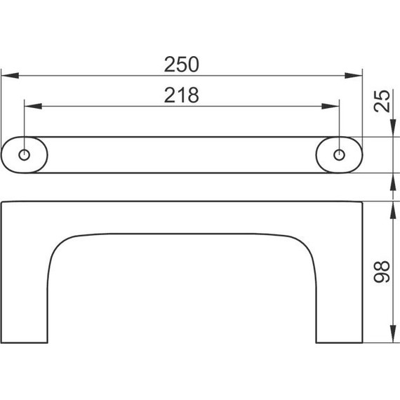 Полотенцедержатель Keuco Edition 400 11521030000, цвет бронза - фото 3