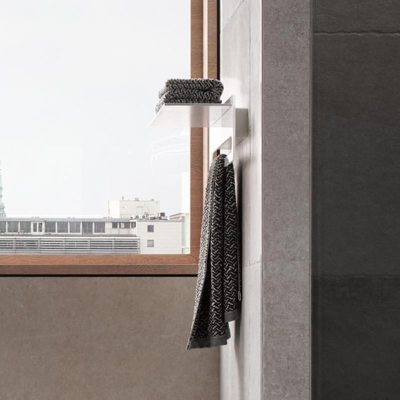 Полка для полотенец Keuco Edition 400 11575170030, цвет белый глянцевый - фото 3