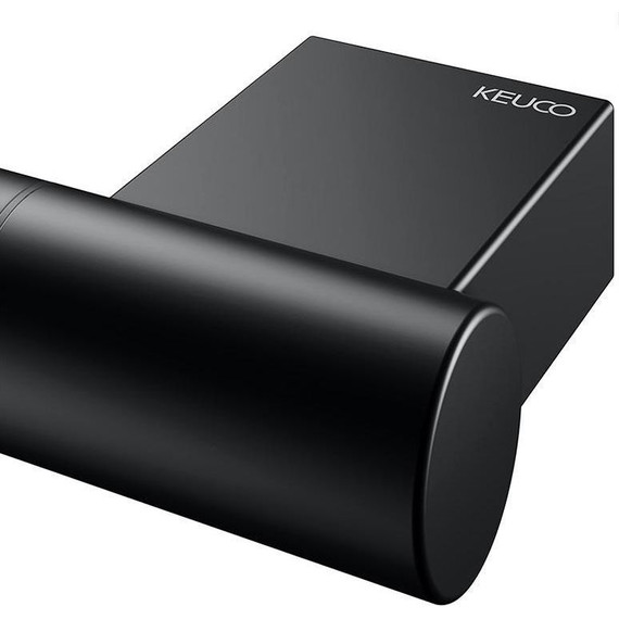 Полотенцедержатель Keuco Plan 85 см 14901370800, цвет чёрный матовый - фото 10