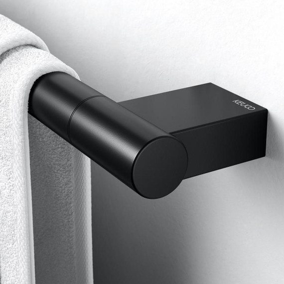 Полотенцедержатель Keuco Plan 85 см 14901370800, цвет чёрный матовый - фото 7