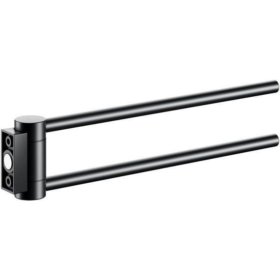 Держатель для полотенца Keuco Plan 30 см 14919370000, цвет чёрный матовый - фото 4