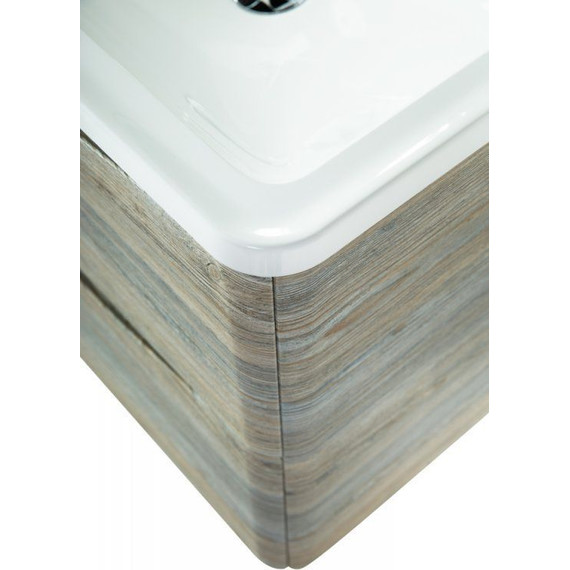 Тумба подвесная с раковиной BelBagno ACQUA-700-2C-SO-PS 70 см, Pino Scania, Цвет фасада: Pino Scania - фото 2