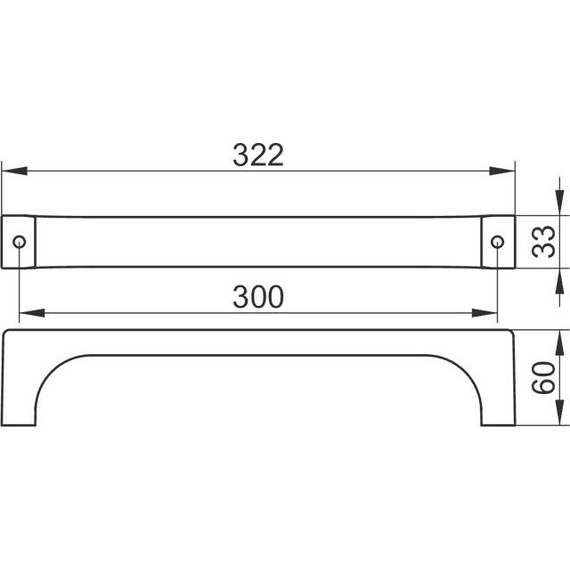 Поручень Keuco Edition 11 11107010000 - фото 3