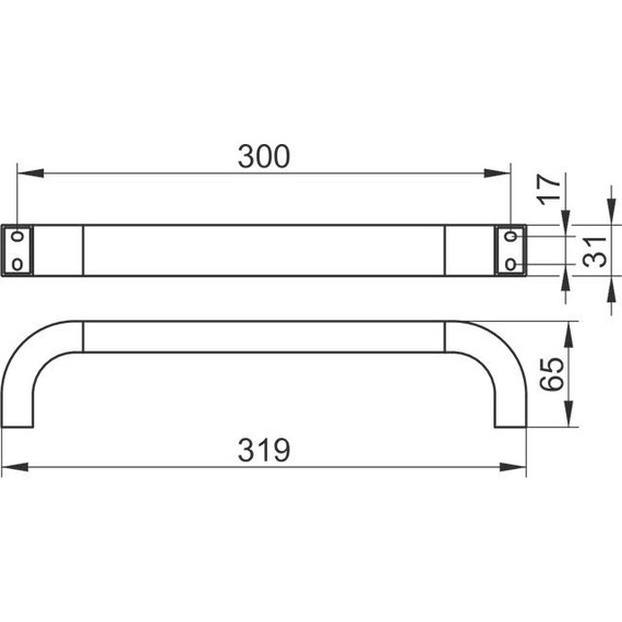 Поручень Keuco Edition 300 30007010000 - фото 2