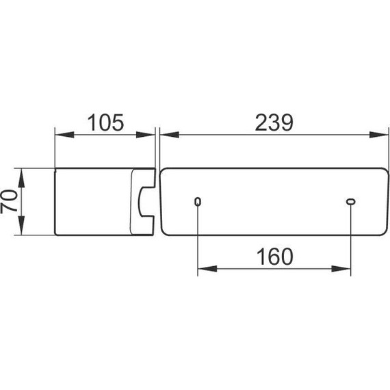 Полка Keuco Elegance 11658010000, цвет хром/белый - фото 5
