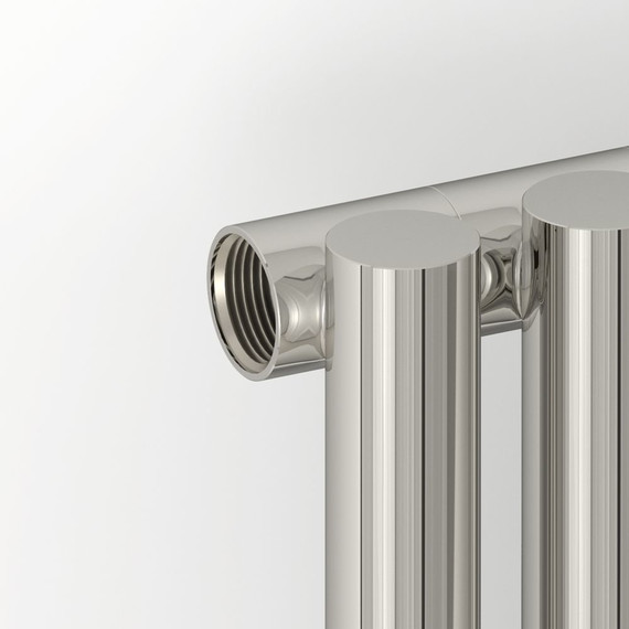 Радиатор Сунержа Эстет-1 135х500 мм (3 секции) 00-0301-5003 универсальное подключение - фото 2