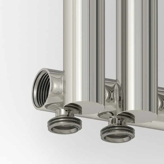 Радиатор Сунержа Эстет-1 225х1200 мм (5 секций) 00-0310-1205 нижнее левое подключение - фото 2