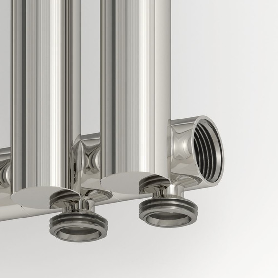 Радиатор Сунержа Эстет-1 135х1200 мм (3 секции) 00-0311-1203 нижнее правое подключение - фото 2