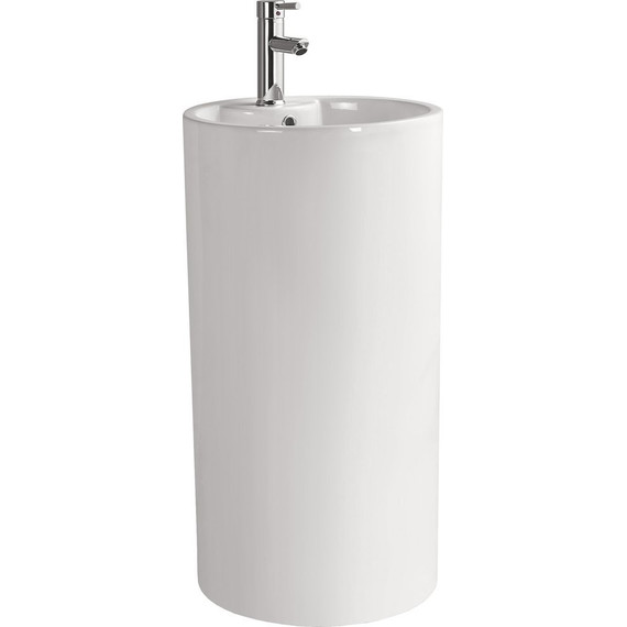 Раковина напольная SantiLine 46 см SL-4003 - фото 