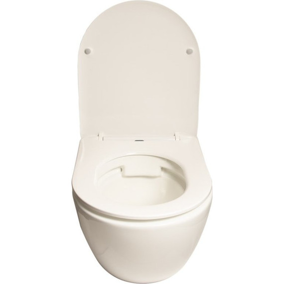 Инсталляция с подвесным безободковым унитазом SantiLine SL-5005+SL-01 - фото 4