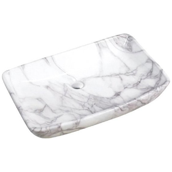 Раковина-чаша SantiLine 70 см SL-7027, под мрамор - фото 