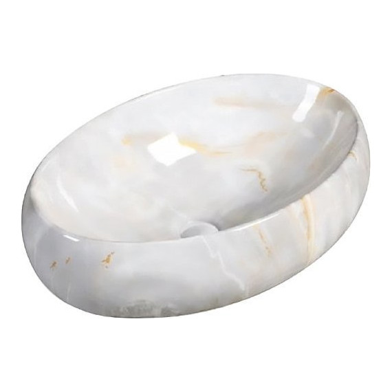 Раковина-чаша SantiLine 47 см SL-7028, под мрамор - фото 