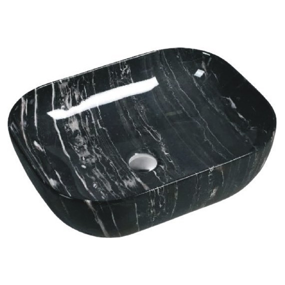 Раковина-чаша SantiLine 50 см SL-7029, под мрамор - фото 