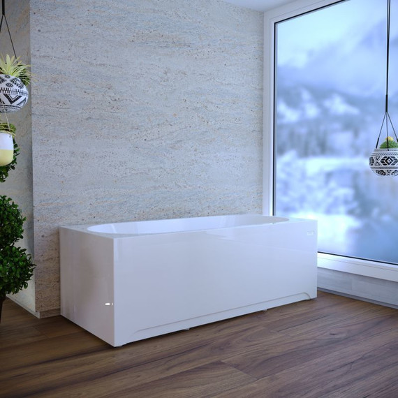 Ванна акриловая Радомир Вальс 180x80 см (в комплекте каркас и сифон), Размер - мм: 1800х800 - фото 5