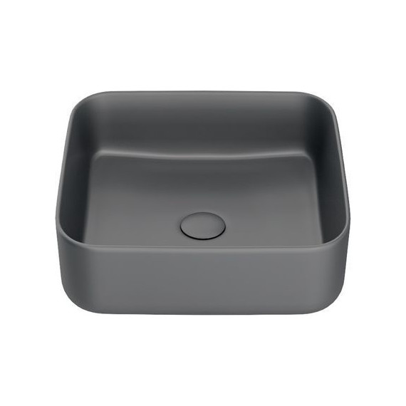 Раковина-чаша Iddis Bridge 39 см BRIGM04i27, серый матовый - фото 2