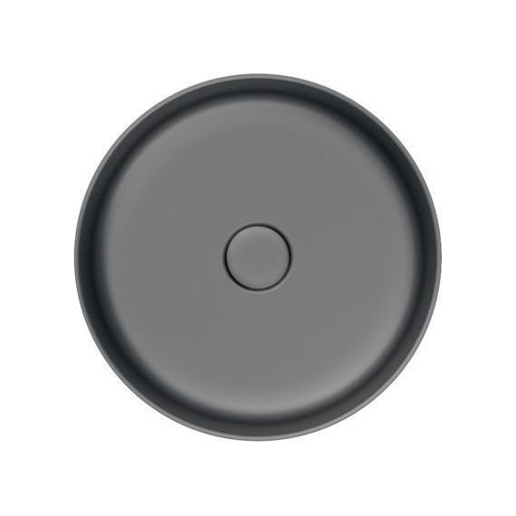 Раковина-чаша Iddis Ray 35 см RAYGM03i27, серый матовый - фото 2