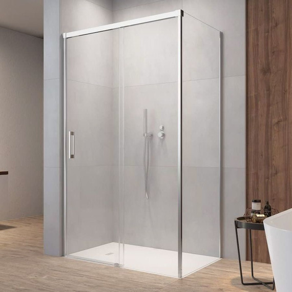 Душевое ограждение Radaway Idea KDS 110x75 см L, хром/прозрачное - фото 