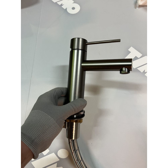 Смеситель для раковины Timo Saona 2361/18F, черное золото - фото 4