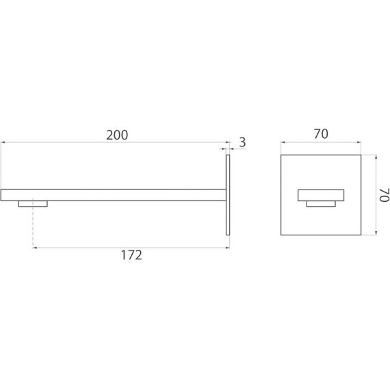 Излив для ванны Cezares UNIKA-SCV-03/24, золото - фото 4