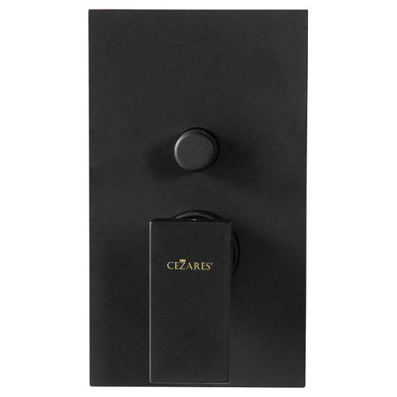 Смеситель для ванны Cezares UNIKA-VDIM-NOP, черный матовый, Цвет производителя: чёрный матовый - фото 2