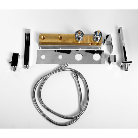 Смеситель для ванны Cezares UNIKA-VDM2-01, Цвет производителя: хром - фото 4