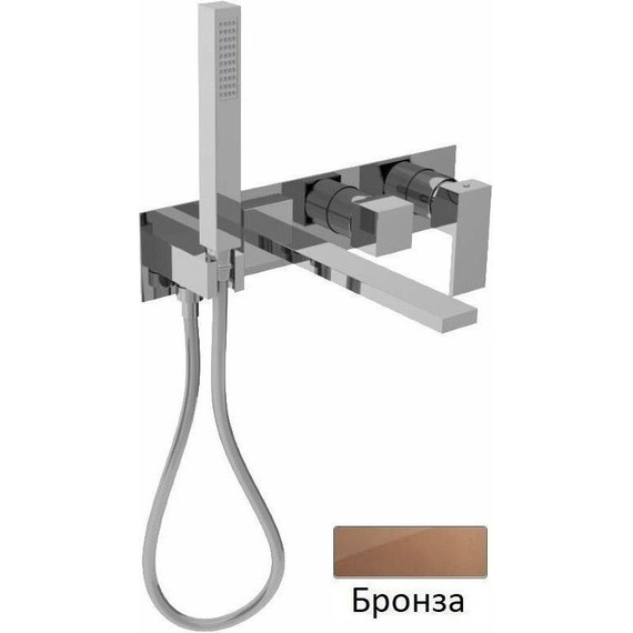 Смеситель для ванны Cezares UNIKA-VDM2-02, бронза, Цвет производителя: бронза - фото 