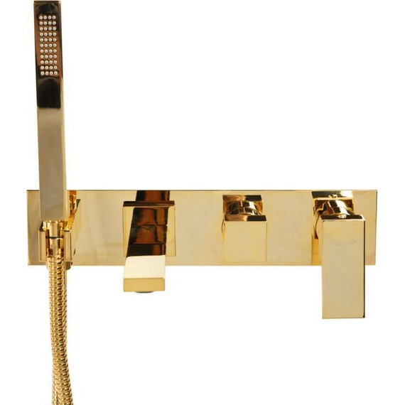 Смеситель для ванны Cezares UNIKA-VDM2-03/24, золото, Цвет производителя: золото - фото 3