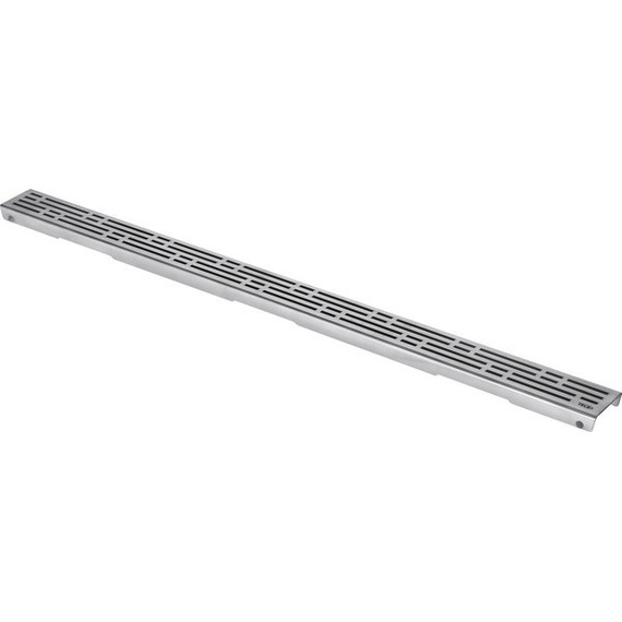 Решетка TECEdrainline “basic" для трапа 100 см 601011, нержавеющая сталь, хром матовый - фото 