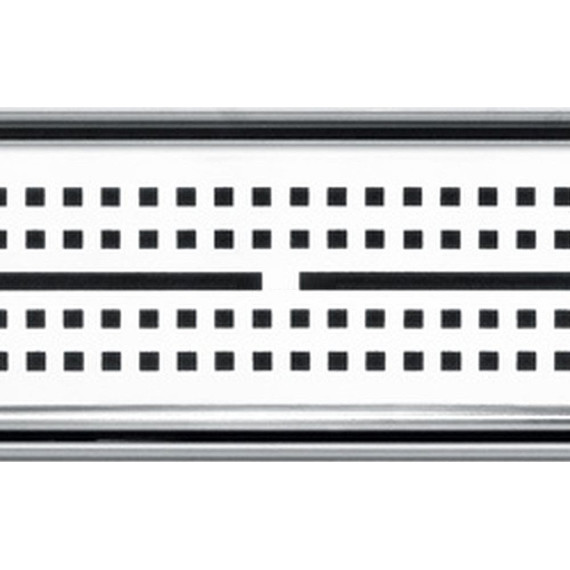 Решетка TECEdrainline "quadratum" для трапа 70 см 600750, нержавеющая сталь, хром глянцевый - фото 3