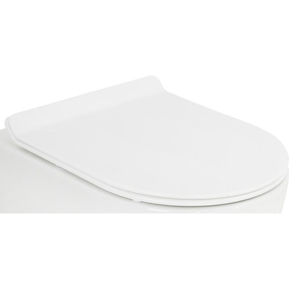 Сиденье с крышкой для унитаза Cezares микролифт CZR-2011-SC - фото 