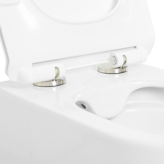 Унитаз подвесной безободковый Cezares Molveno CZR-2468-TH-R - фото 2