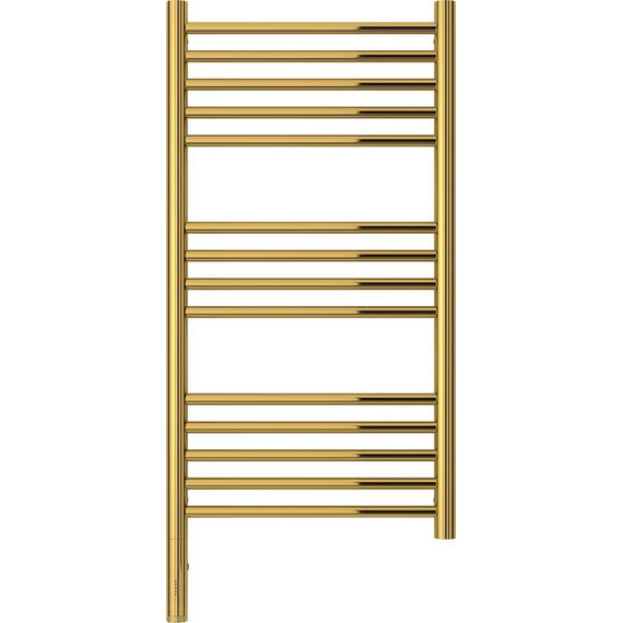 Полотенцесушитель электрический Сунержа Богема 3.0 П14 800x400 мм (прямая перемычка) 03-5804-8040 L, золото - фото 2