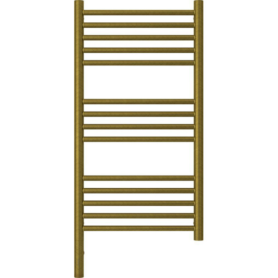 Полотенцесушитель электрический Сунержа Богема 3.0 П14 800x400 мм (прямая перемычка) 05-5804-8040 L, состаренная бронза - фото 2